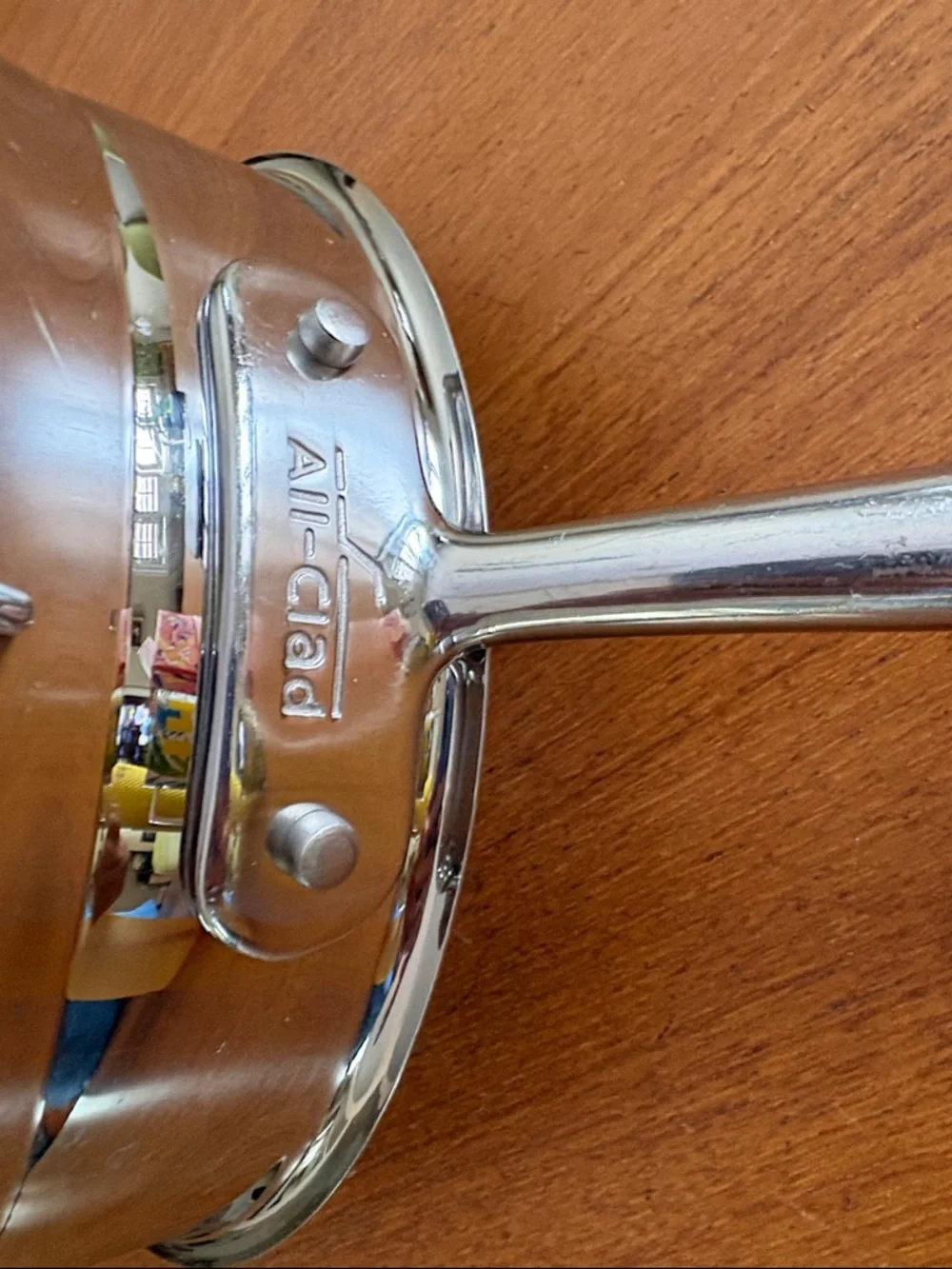 Preowned All-Clad steamer insert